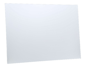 FEUILLE PVC 1200X2500X2 mm BLANC 1 UNITEE=1 PLAQUE DE 3m²   PVCRM2 V